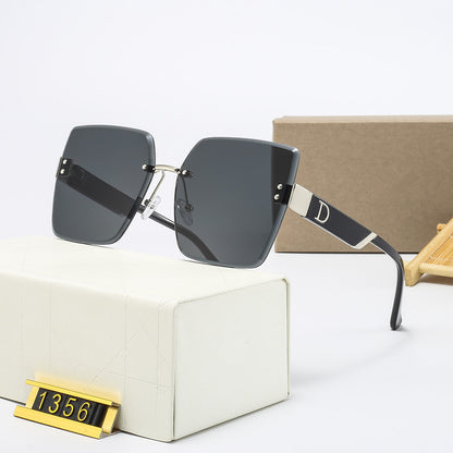 Fashion Luxury Rimless Sunglasses