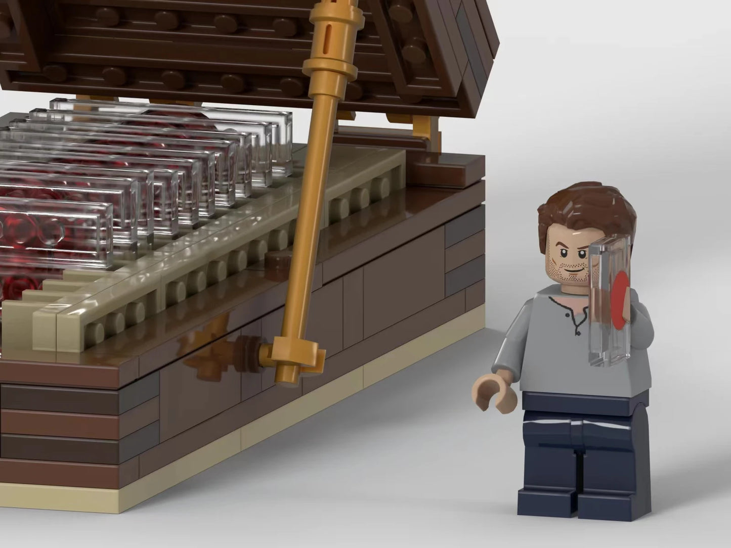 Blood Sample Trophy Box Building Set